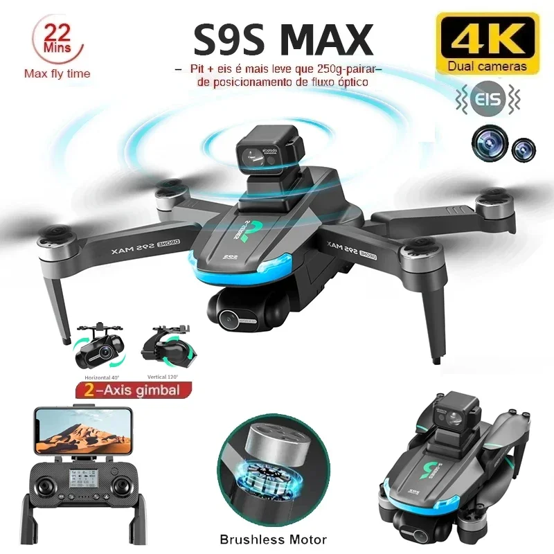 Drone Lidar - NEUE S9S MAX MINI Drone 4K
