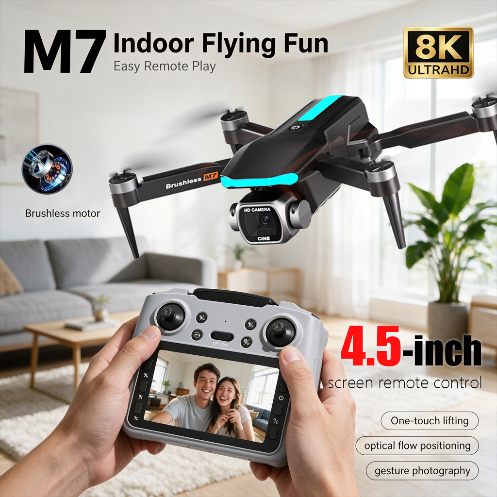 Drone Multispectral - Neue M7 RC-Drohne Professionell 8K Doppelkamera