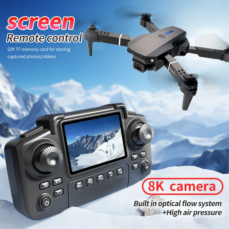 Professionelle E88 PRO Drohne  – Drone Lidar Bewertung und Preis