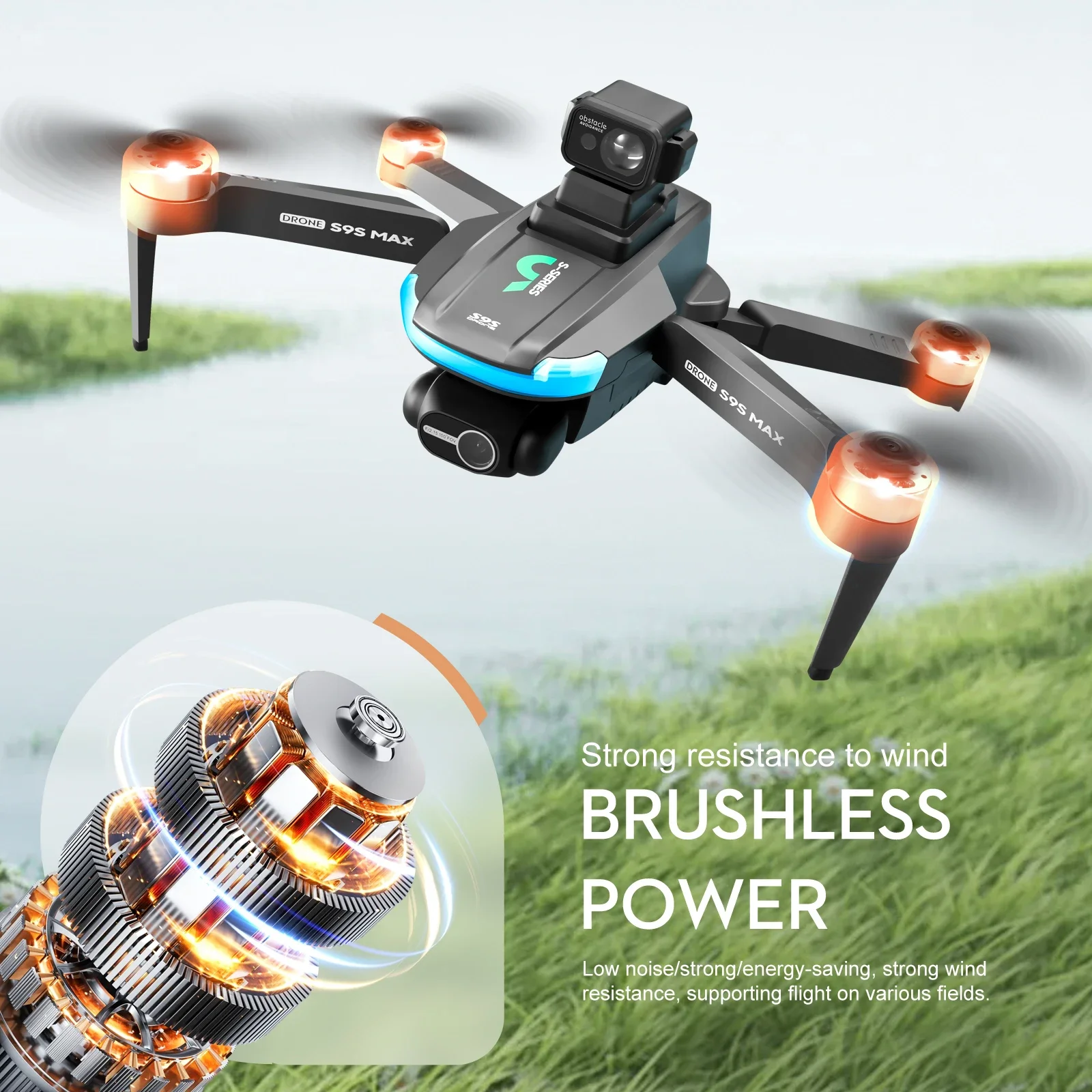 NEUE S9S MAX MINI Drone 4K 2-A – Drone Lidar Bewertung und Preis