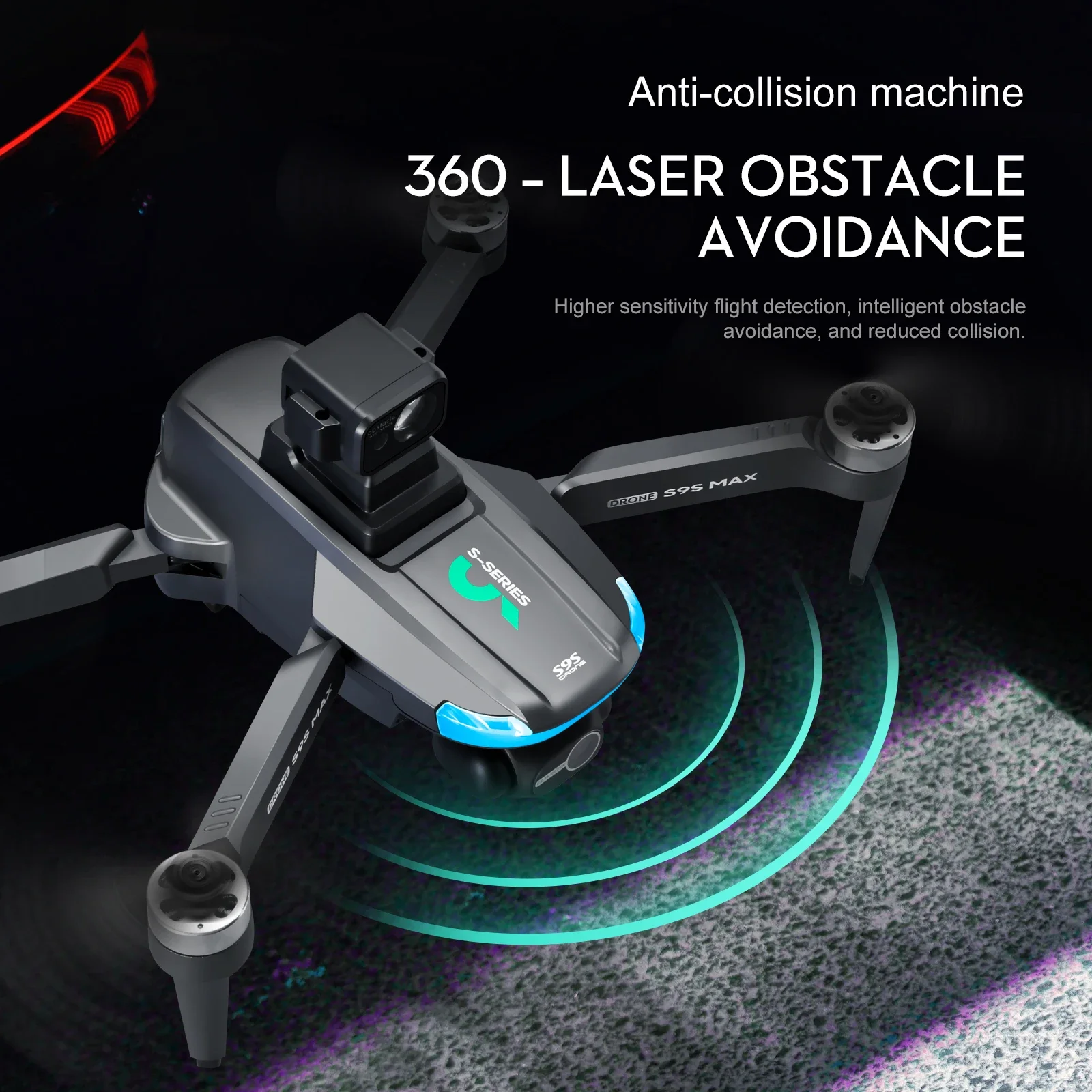 NEUE S9S MAX MINI Drone 4K 2-A – Drone Lidar Bewertung und Preis