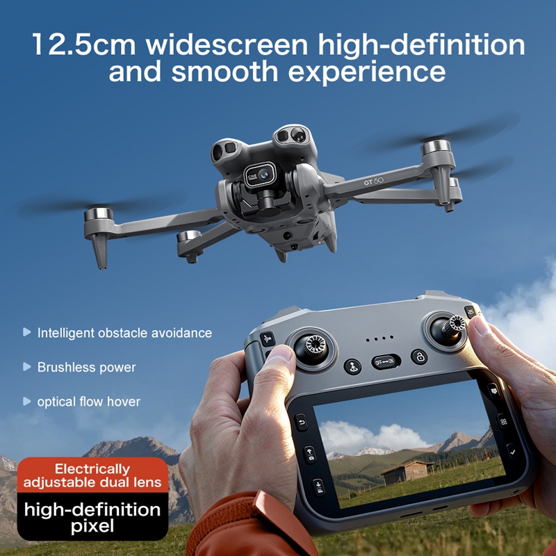 GT50 Mini-Drohne mit Dual-Kame – Drone Video Production Bewertung und Preis